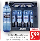 Mineralwasser Angebote von Selters bei E center Bruchsal für 5,99 €
