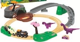 Circuit aventure dinosaure - BRIO en promo chez La Grande Récré Circuit aventure dinosaure - BRIO dans le catalogue La Grande Récré