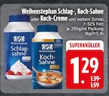 Schlag-Sahne von Weihenstephan im aktuellen EDEKA Prospekt für 1,29 €