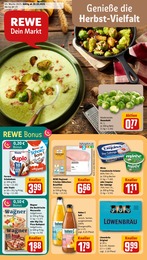 REWE Prospekt "Dein Markt", 26 Seiten, 20.10.2025 - 20.10.2025 Aktueller REWE Prospekt, "Dein Markt", mit Angeboten der Woche, gültig von 20.10.2025 bis 20.10.2025