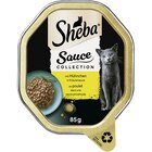 Sheba Schale Sauce Collection mit Hühnchen in Kräutersauce 85 g bei Zookauf im Kaarst Prospekt für 0,55 €