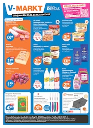 V-Markt Prospekt: "V-Markt einfach besser einkaufen", 3 Seiten, 01.06.2026 - 03.06.2026