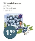 XL Heidelbeeren von  im aktuellen V-Markt Prospekt für 1,99 €