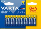 Longlife Power Micro AAA Angebote von Varta bei EDEKA Cuxhaven für 4,99 €