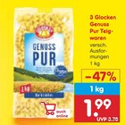 Glocke im Netto Marken-Discount Prospekt Genuss Pur Teigwaren von 3 Glocken im aktuellen Netto Marken-Discount Prospekt für 1,99 €