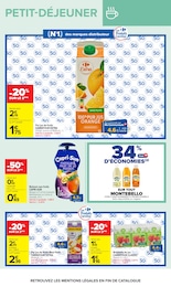Prix et réduction Purée de fruits dans le prospectus Carrefour en cours Offre Purée de fruits dans le catalogue Carrefour du moment à la page 18
