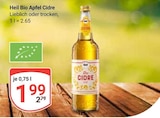 Aktuelles Apfel Cidre Angebot bei GLOBUS in Salzgitter ab 1,99 €