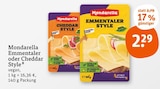 Emmentaler oder Cheddar Style von Mondarella im aktuellen tegut Prospekt für 2,29 €