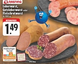 Leberwurst oder Gutsleberwurst oder Fleischrotwurst bei EDEKA im Hopsten Prospekt für 1,49 €