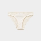 Culotte avec dentelle blanc femme à 8,99 € dans le catalogue La Halle