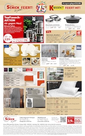 Aktueller Wohn Schick Prospekt mit Topfset, "JUBILÄUMSKNALLER", Seite 8