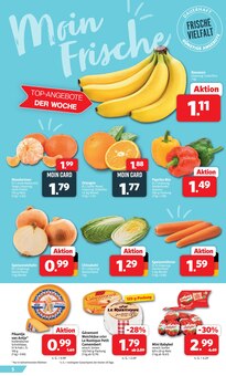 Bananen im aktuellen nah&frisch Prospekt (Münster) Bananen im nah&frisch Prospekt "DER MARKT FÜR GUTES ESSEN UND TRINKEN" mit 7 Seiten (Münster)