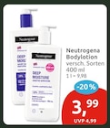 Bodylotion von Neutrogena für 3,99 € bei budni im Angebot Bodylotion von Neutrogena im aktuellen budni Prospekt