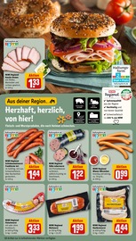Bratwurst im REWE Prospekt in Bottrop Aktueller REWE Prospekt mit Bratwurst, "Dein Markt", Seite 11