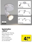 Hagebaumarkt Lippstadt - Spotstrahler „Silbra“ Angebot im Prospekt Spotstrahler „Silbra“ bei Hagebaumarkt im Lippstadt Prospekt für 4,99 €