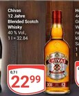 12 Jahre Blended Scotch Whisky im Angebot bei GLOBUS in Speyer 12 Jahre Blended Scotch Whisky Angebote von Chivas bei GLOBUS Speyer für 22,99 €