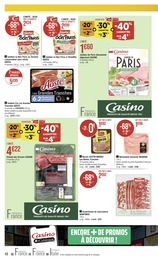 Prix et réduction Bacon dans le prospectus Géant Casino en cours Offre Bacon dans le catalogue Géant Casino du moment à la page 48