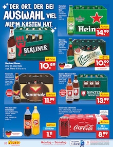 Cola im aktuellen Netto Marken-Discount Prospekt (Magdeburg) Cola im Netto Marken-Discount Prospekt "Aktuelle Angebote" mit 64 Seiten (Magdeburg)