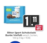Schokolade Bunte Vielfalt im Angebot bei Hieber in Freiburg Schokolade Bunte Vielfalt Angebote von Ritter Sport bei Hieber Freiburg für 1,11 €