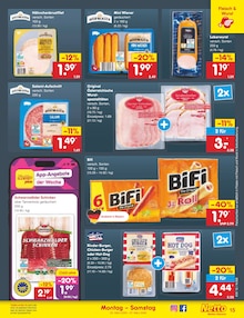 Wurst im Netto Marken-Discount Prospekt "Aktuelle Angebote" mit 60 Seiten (Duisburg)