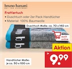 Frottiertuch im Angebot bei Netto Marken-Discount in Gotha Frottiertuch Angebote von bruno banani bei Netto Marken-Discount Gotha für 9,99 €