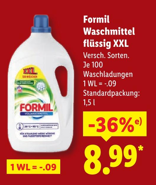 Waschmittel flüssig XXL