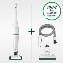 Vorwerk Frankfurt - VB100 Akku-Allrounder-Set VB100 Akku-Allrounder-Set Angebot bei Vorwerk Frankfurt im Prospekt "Immer muss er alles besser wischen."