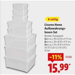 Aufbewahrungsboxen-Set