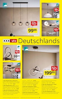 LED-Lampe im XXXLutz Möbelhäuser Prospekt "Deutschlands größter WSV" mit 16 Seiten (Wuppertal)