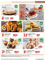 Promos Gâteau dans le catalogue "LES HALLES d'automne" de Auchan Hypermarché Gâteau en promo dans le catalogue Auchan Hypermarché à la page 13