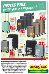 Valise Cabine Angebote im Prospekt "C'est l'été, PROFITEZ DES PRIX CASSÉS !" von Bazarland Valise Cabine Angebote im Prospekt "C'est l'été, PROFITEZ DES PRIX CASSÉS !" von Bazarland auf Seite 8