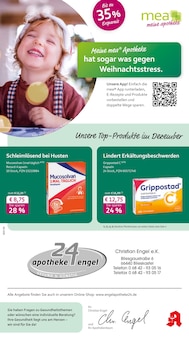 Aktueller mea - meine apotheke Prospekt "Unsere Dezember-Angebote" Seite 1 von 4 Seiten