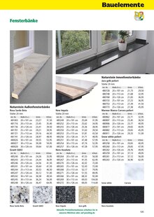 Fensterbank im Holz Possling Prospekt "Holz- & Baukatalog 2024/25" mit 188 Seiten (Berlin)