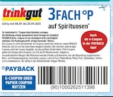 Spirituosen Angebote von trinkgut bei Trinkgut Gronau