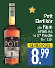 Eierlikör oder Rum Angebote von Pott bei E center Germering für 8,99 €