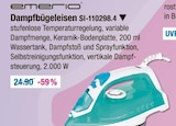 Dampfbügeleisen SI-110298.4 von emerio im aktuellen V-Markt Prospekt für 10,00 €