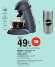 Machine à café dosettes Senseo et canister - Philips - E.Leclerc à Vandœuvre-lès-Nancy Machine à café dosettes Senseo et canister - Philips en promo chez E.Leclerc Vandœuvre-lès-Nancy à 49,99 €
