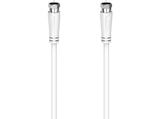 MediaMarkt Saturn - 90 dB, 3 m F-Stecker auf F-Stecker, SAT-Anschlusskabel, Angebot im Prospekt 90 dB, 3 m F-Stecker auf F-Stecker, SAT-Anschlusskabel, bei MediaMarkt Saturn im Prospekt "" für 12,99 €