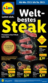 Steak im Lidl Prospekt "LIDL LOHNT SICH" mit 74 Seiten (Hildesheim)