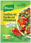 REWE - Salat Krönung Croutinos mit Paprika und Pinienkernen Angebot im Prospekt Salat Krönung Croutinos mit Paprika und Pinienkernen bei REWE im Prospekt "" für 0,89 €