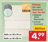 Platzset im Angebot bei Netto Marken-Discount in Rostock Platzset Angebote bei Netto Marken-Discount Rostock für 4,99 €