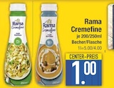 Cremfine zum Kochen von Rama im aktuellen EDEKA Prospekt