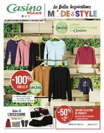 Catalogue Géant Casino à Saint-Laurent-du-Var, avec 52 pages Prospectus Géant Casino à Saint-Laurent-du-Var, "Les belles inspirations mode & style", 52 pages, 26/10/2020 - 22/11/2020