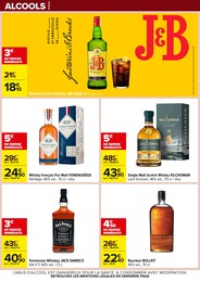 Prix et réduction Jack Daniel's dans le prospectus Carrefour en cours Offre Jack Daniel's dans le catalogue Carrefour du moment à la page 86