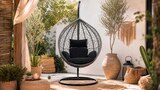 Aktuelles Polyrattan Hängesessel CIELO Angebot bei Netto Marken-Discount in Stuttgart ab 229,99 €