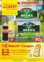 Ähnliche Angebote wie Coca Cola Zero im Prospekt "Aktuelle Angebote" auf Seite 20 von Netto Marken-Discount in Wolfsburg