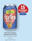 Eistee Sparkling Peach Angebote von Pfanner bei Hieber Freiburg