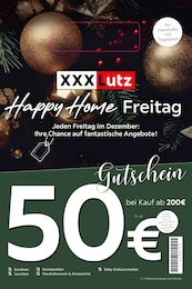 XXXLutz Möbelhäuser Prospekt: "Happy Home Freitag", 8 Seiten, 03.12.2024 - 15.12.2024