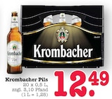Pils im Angebot bei E center in Mannheim Pils Angebote von Krombacher bei E center Mannheim für 12,49 €