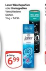 Wäscheparfum im Angebot bei GLOBUS in Rüsselsheim Wäscheparfum Angebote von Lenor bei GLOBUS Rüsselsheim für 6,99 €